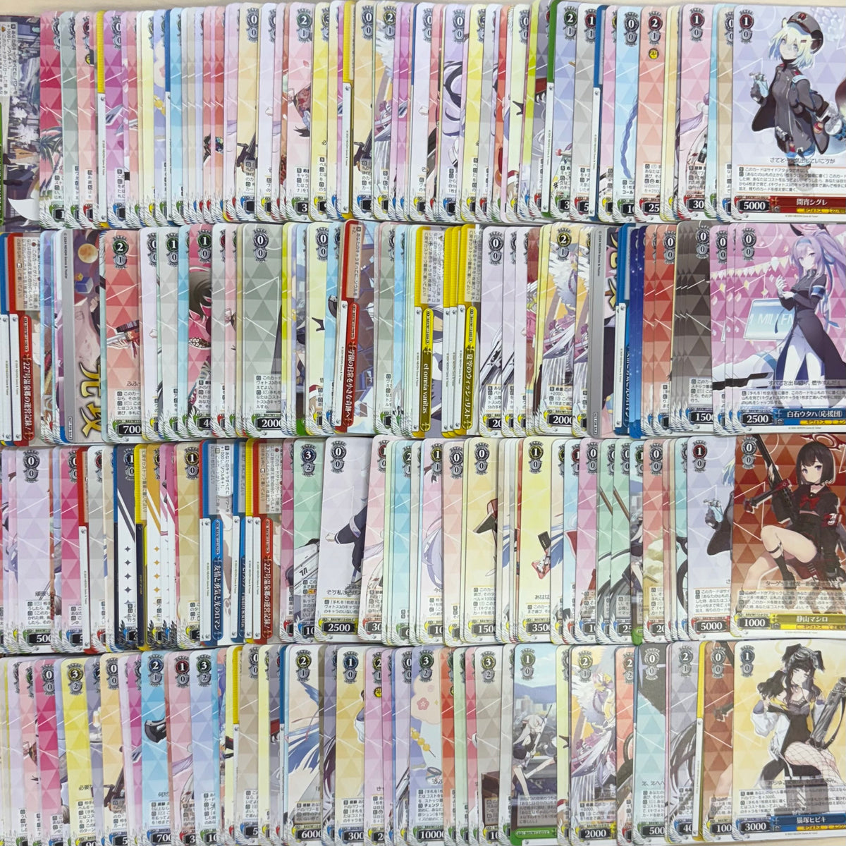 Weiss Schwarz bulk sale (Blue Archive)