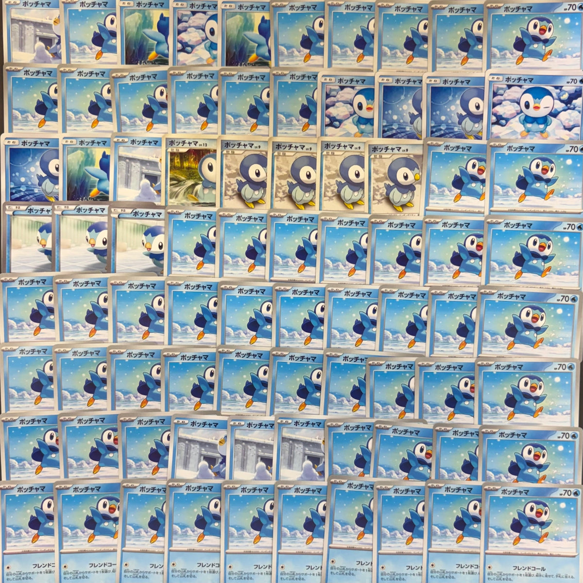 ポケモンカード　【01】 ポッチャマ　100枚まとめ売り