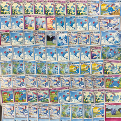 ポケモンカード　【03】 ルリリ マリル マリルリ　100枚まとめ売り