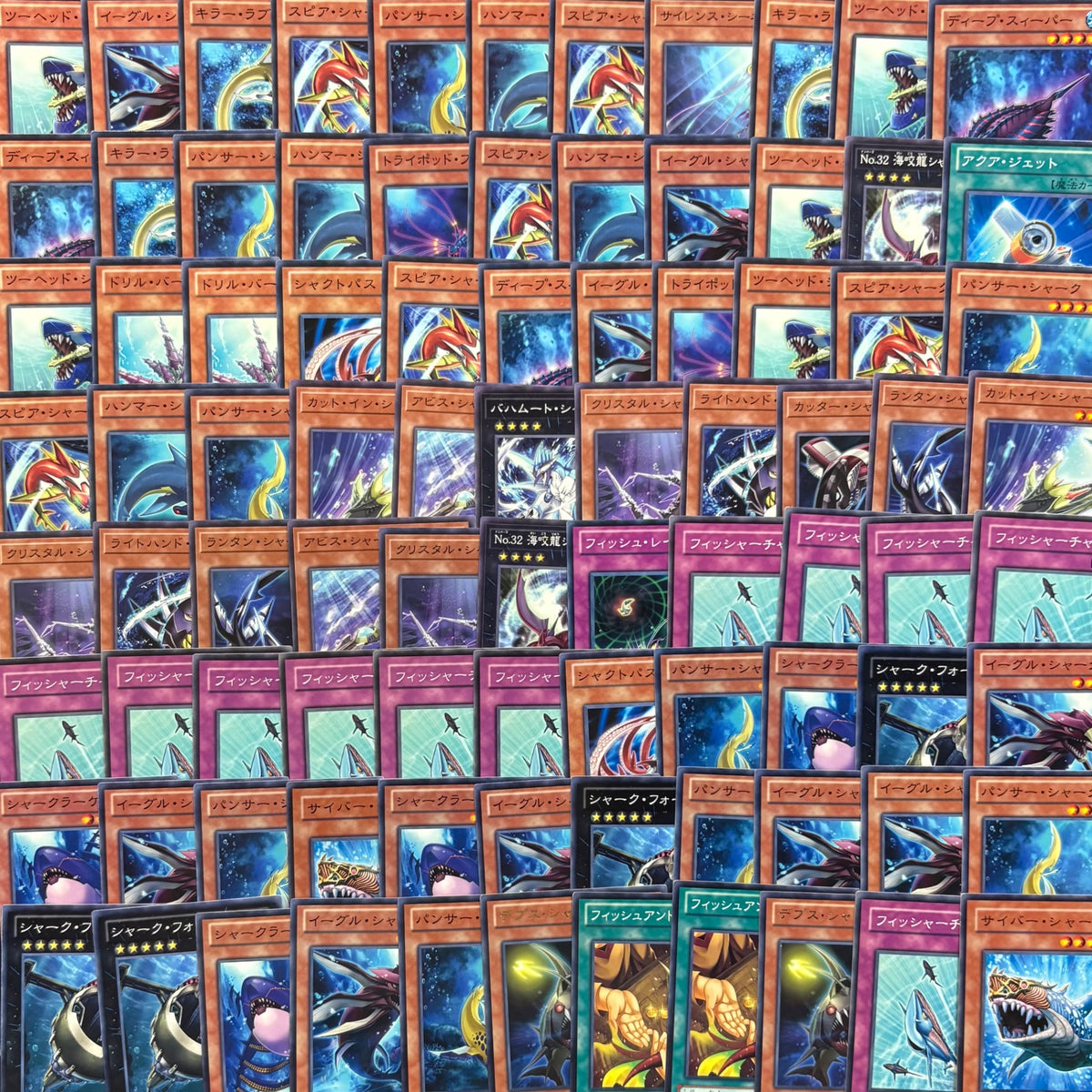 遊戯王　シャーク デッキパーツ　500枚まとめ売り