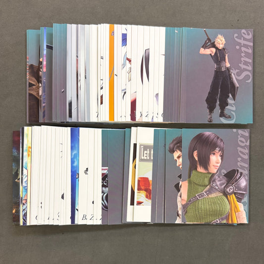 ファイナルファンタジー FF7 アニバーサリーアートミュージアム　100枚まとめ売り