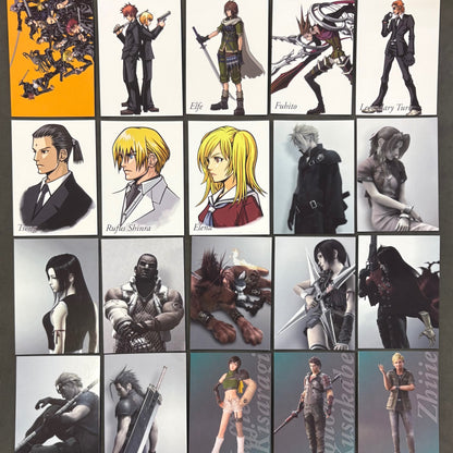 ファイナルファンタジー FF7 アニバーサリーアートミュージアム　100枚まとめ売り