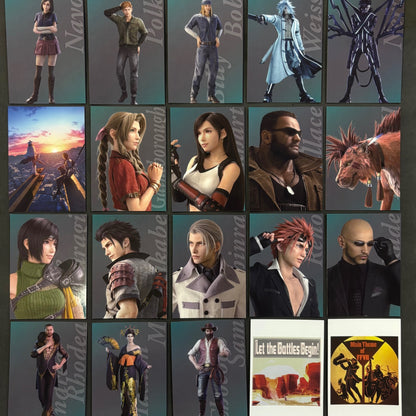 ファイナルファンタジー FF7 アニバーサリーアートミュージアム　100枚まとめ売り