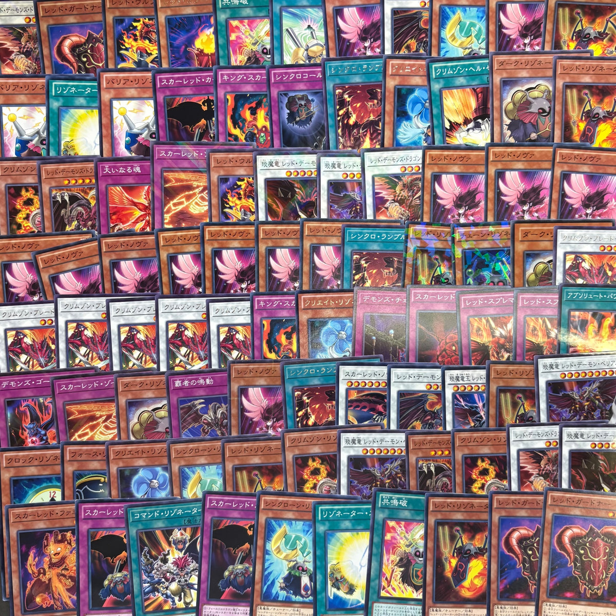 遊戯王　レッドデーモンズ デッキパーツ　500枚まとめ売り